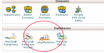 phpmyadmin
