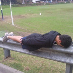 Road Divider Planking