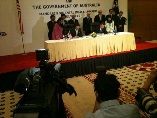 Malaysia Australia Refugee Swap