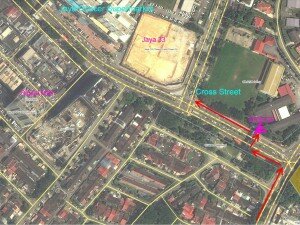 how to go to Digital Mall PJ jaya grocer